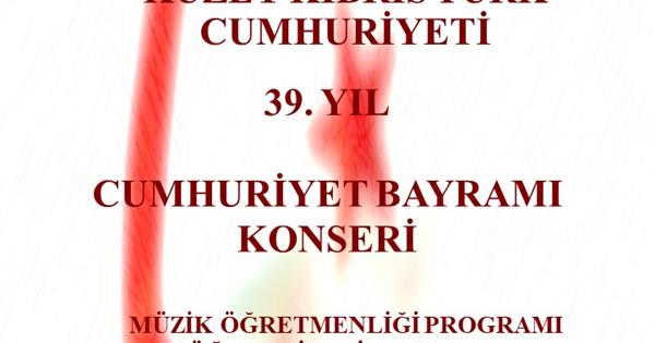 Cumhuriyet Bayramı Konseri (17 Kasım 2022)